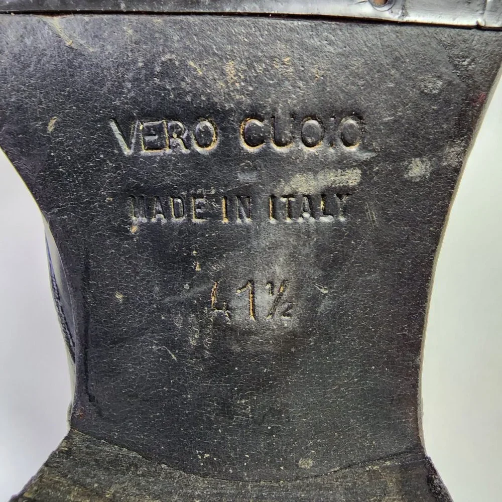 Buttero B1101 Black Leather Ankle Boots Made in Italy 41.5 - Picture 13 of 15